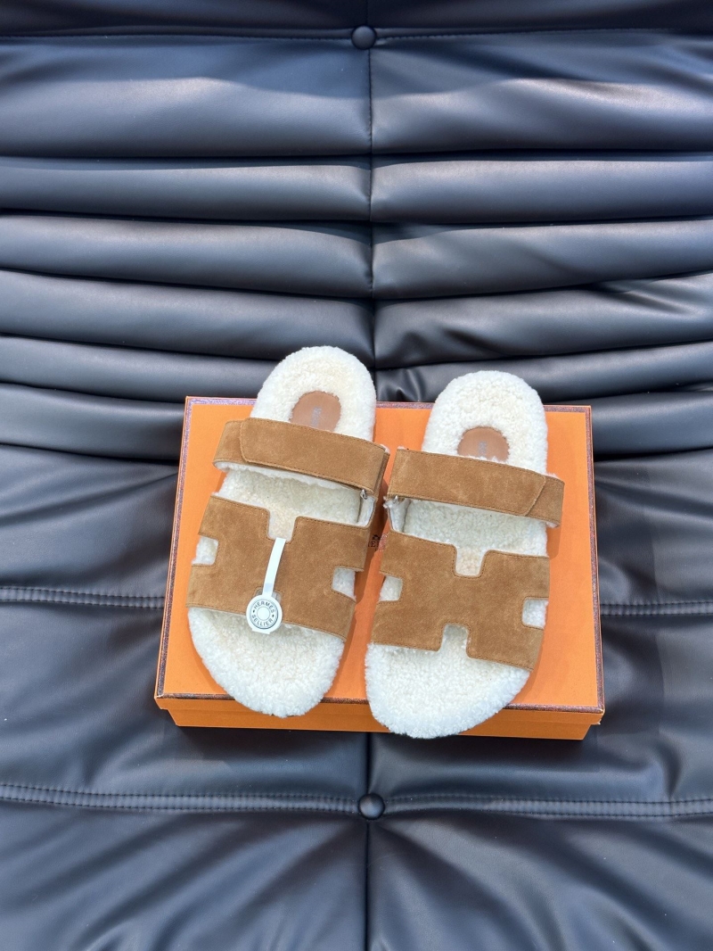 Hermes Slippers